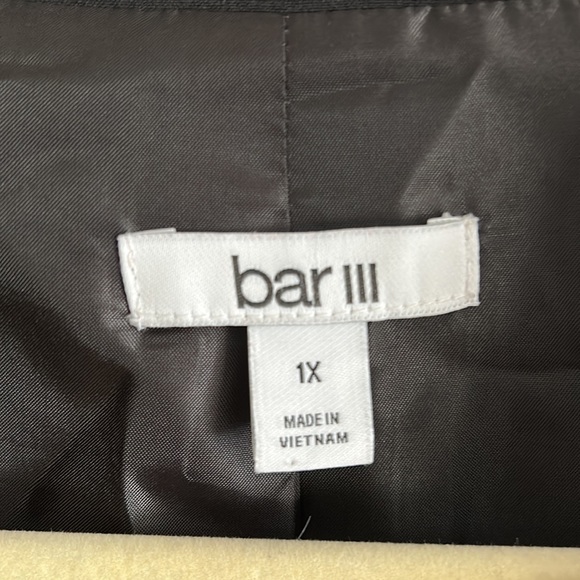 Bar lll Black Lined Blazer - Picture 3 of 7
